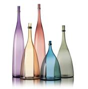 Handblown Glass Contemporary Design Neutral Colorways Bottles